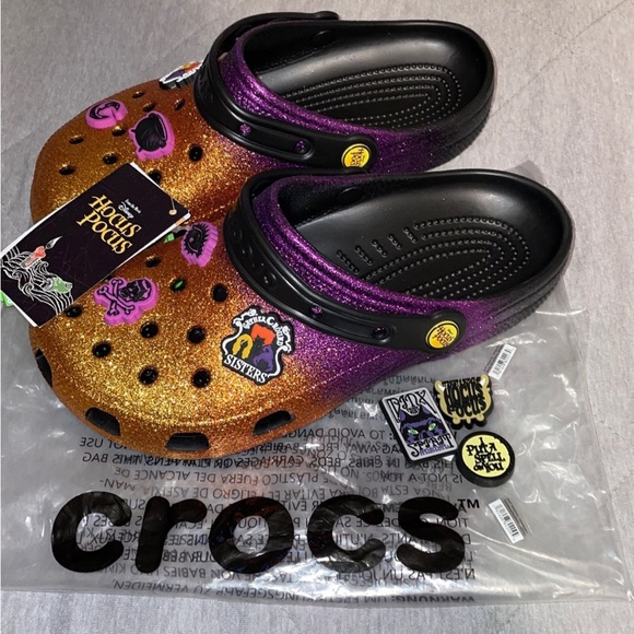 CROCS Shoes Exclusive Limited Edition Crocs Disney Hocus Pocus